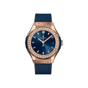 Classic Fusion King Gold Blue Diamonds