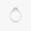 Joy pear-cut solitaire ring, medium model