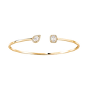 Jonc flex toi & moi My Twin 0,15ct x2
