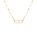 Collier Maillon Perle Petit Modèle