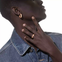 Mono boucle d'oreille Moderniste, moyen modèle