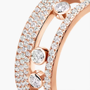 Bague Move Romane pavée, petit modèle