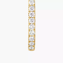 Gatsby hoop earrings, small model