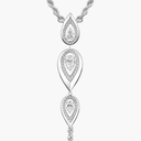 Collier cravate Fiery