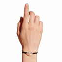 Bracelet Sur Cordon Menottes Dinh Van Moyen Modèle