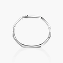 Bracelet Moderniste pavé, moyen modèle
