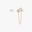 Boucles d'oreilles asymétriques Move Uno