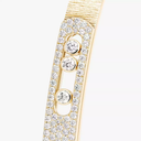 Move Noa chiseled half pavé bracelet, medium model