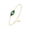 Lucky Eye malachite bracelet