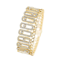 Bracelet pavé Move Iconica Bracelet Diamant Or Jaune