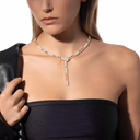 Collier cravate Imperial Move pavé, moyen modèle