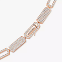 Collier cravate Imperial Move pavé, moyen modèle