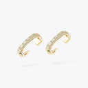 Groove clip earrings