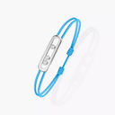 Bracelet cordon Messika Care(s) turquoise