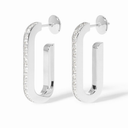 Boucles D'oreilles Maillon Grand Modèle