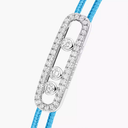 Bracelet cordon bleu pavé Messika Care(s)