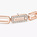 Bracelet Imperial Move semi-pavé, moyen modèle