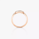 Move Uno half pavé ring