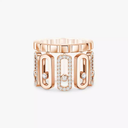 Bague Move Iconica Bague Diamant Or Rose
