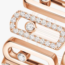 Bague Move Iconica Bague Diamant Or Rose