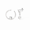 Le Cube Diamant Hoop Earrings