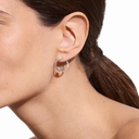 Le Cube Diamant Hoop Earrings