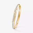 Moderniste pavé bracelet, medium model