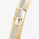 Bracelet Moderniste pavé, moyen modèle