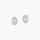 Boucles d'oreilles Divine Enigma taille ovale