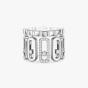 Bague Move Iconica Bague Diamant Or Blanc