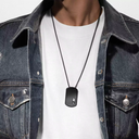 Collier pendentif Move Titanium GM