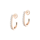 Boucles d'oreilles créoles Gatsby, petit modèle
