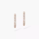 Boucles d'oreilles créoles Gatsby, petit modèle