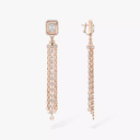 Boucles d'oreilles pompon D-Vibes 0,50ct