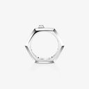 Moderniste brushed ring, medium model