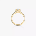Bague solitaire Joy taille brillant, moyen modèle