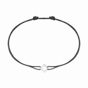 Bracelet Sur Cordon Le Pavé Moyen Modèle
