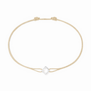 Bracelet Sur Cordon Le Pavé Moyen Modèle