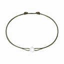 Bracelet Sur Cordon Le Pavé Moyen Modèle