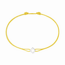 Bracelet Sur Cordon Le Pavé Moyen Modèle