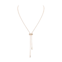 Moderniste tie necklace