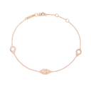 Bracelet Sur Chaîne Menottes Dinh Van Multi-motifs