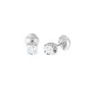 Puces D'oreilles Le Cube Diamant Grand Modèle