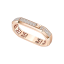 Bague deux doigts Moderniste