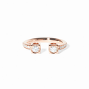 Le Cube Diamant Large Ring
