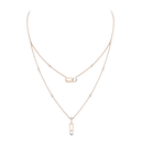 Collier deux rangs Move Uno