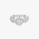 Bague solitaire Move Link, grand modèle