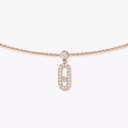 Collier choker pampille pavé Move Uno