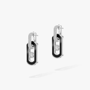 Boucles d'oreilles pendantes So Move onyx