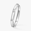 Moderniste brushed bracelet, large model